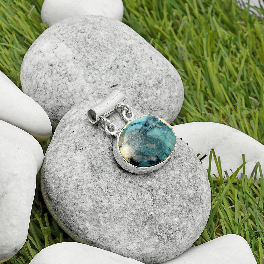 Natural Blue Scheelite - Turkey Pendant P-1198 SDP117321