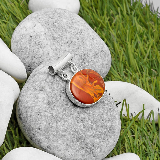 Natural Noreena Jasper Pendant P-1198 SDP117323