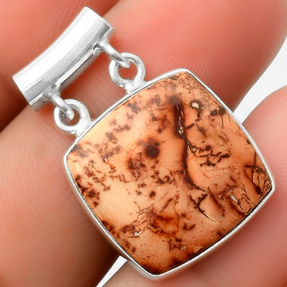 Natural Indian Paint Gemstone Pendant P-1198 SDP117325