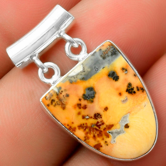 Natural Maligano Jasper - Indonesia Pendant P-1198 SDP117333