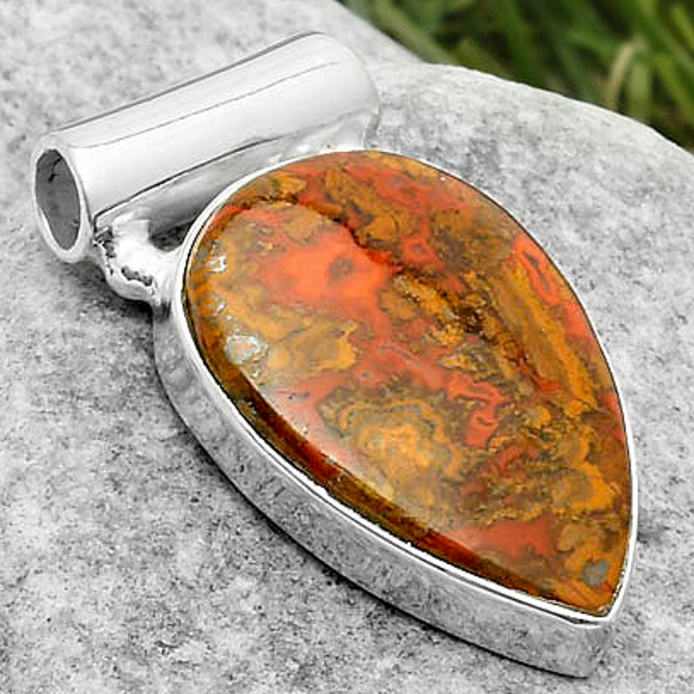 Natural Rare Cady Mountain Agate Pendant P-1259 SDP117432