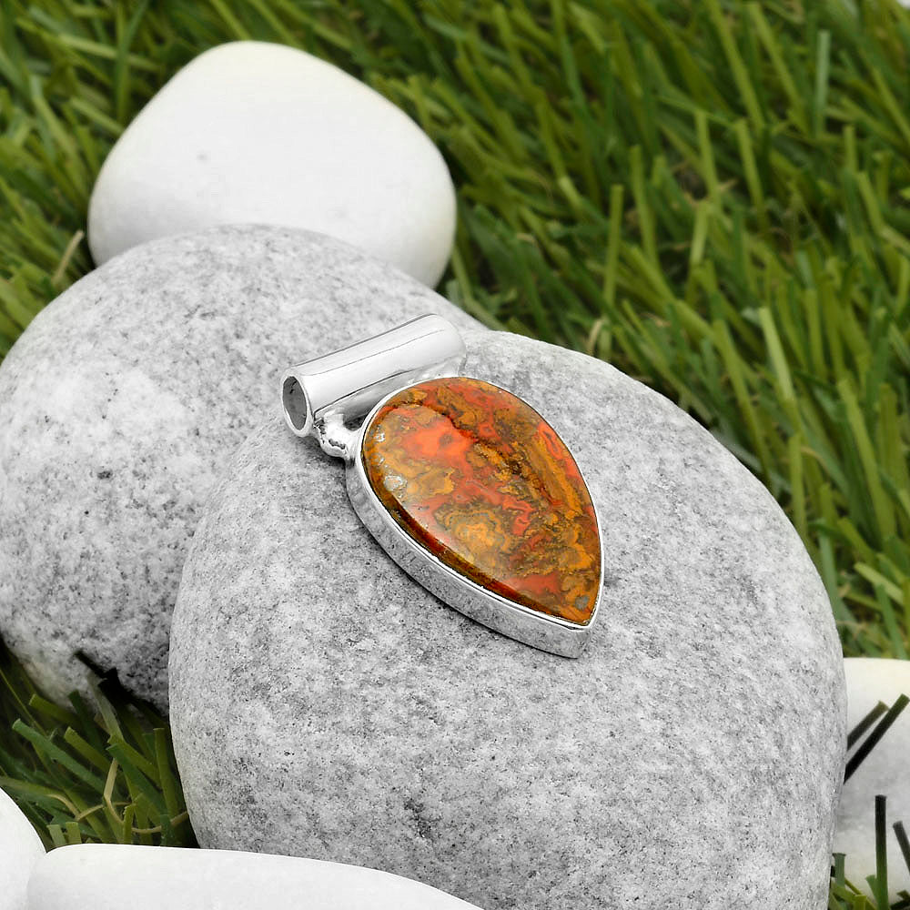 Natural Rare Cady Mountain Agate Pendant P-1259 SDP117432