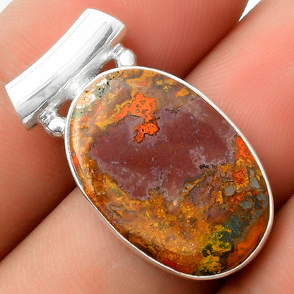 Natural Rare Cady Mountain Agate Pendant P-1259 SDP117449