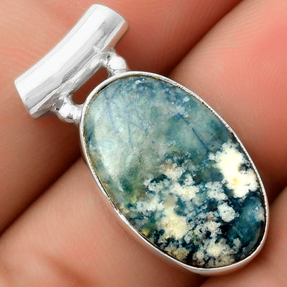 Natural Blue Scheelite - Turkey Pendant P-1259 SDP117452