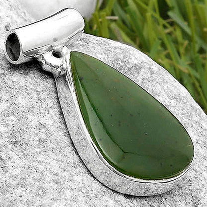 Natural Chrome Chalcedony Pendant P-1259 SDP117456
