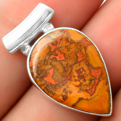 Natural Rare Cady Mountain Agate Pendant P-1259 SDP117457