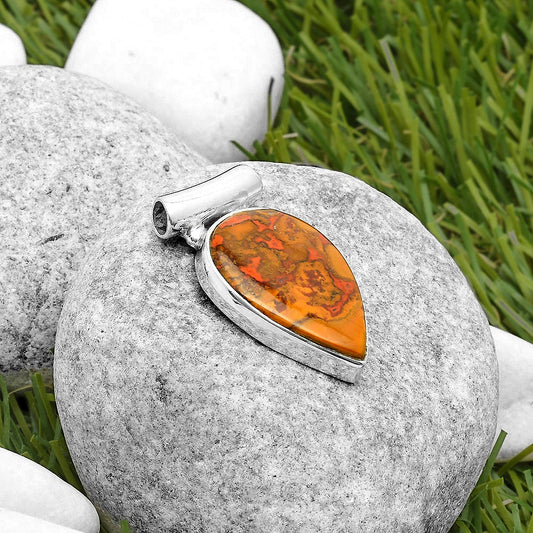 Natural Rare Cady Mountain Agate Pendant P-1259 SDP117457