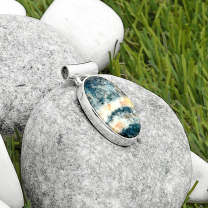 Natural Blue Scheelite - Turkey Pendant P-1259 SDP117470