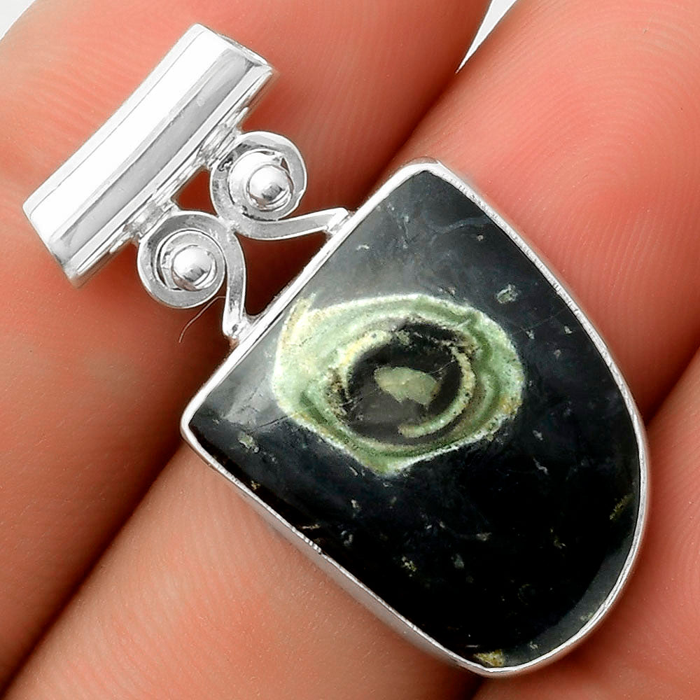 Natural Star Galaxy Jasper Pendant P-1597 SDP117529