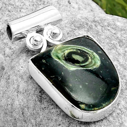 Natural Star Galaxy Jasper Pendant P-1597 SDP117529