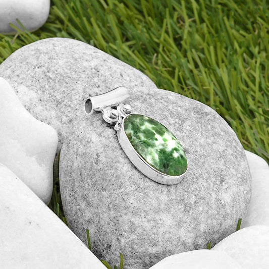 Natural Dioptase Pendant P-1597 SDP117539