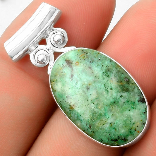 Natural Larsonite Jasper Pendant P-1597 SDP117543