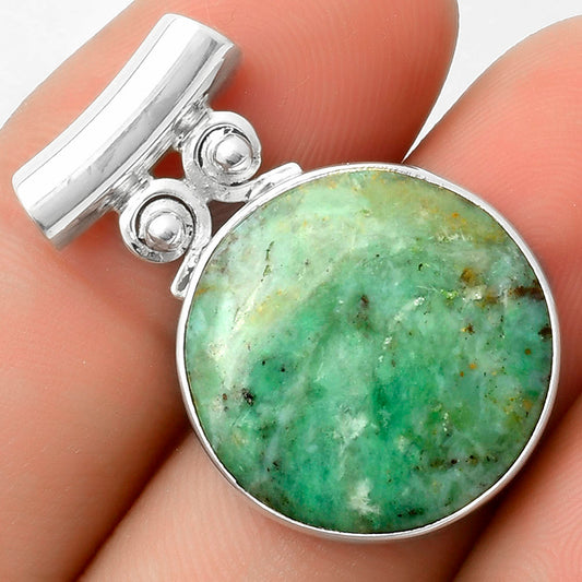 Natural Larsonite Jasper Pendant P-1597 SDP117544