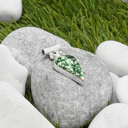 Natural Dioptase Pendant P-1597 SDP117553