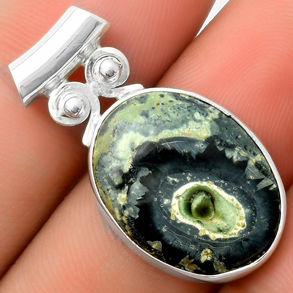 Natural Star Galaxy Jasper Pendant P-1597 SDP117556