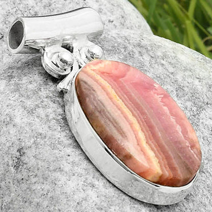 Natural Rhodochrosite Argentina Pendant P-1597 SDP117558
