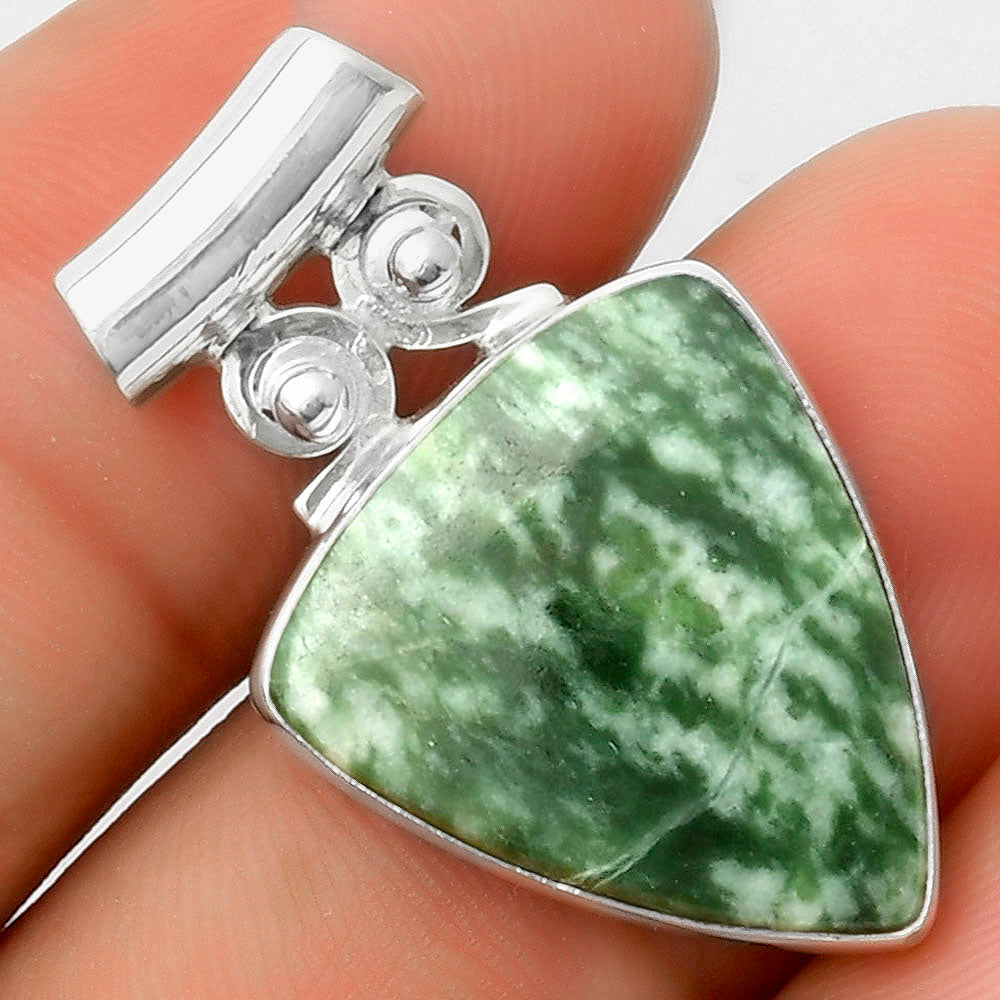 Natural Dioptase Pendant P-1597 SDP117571