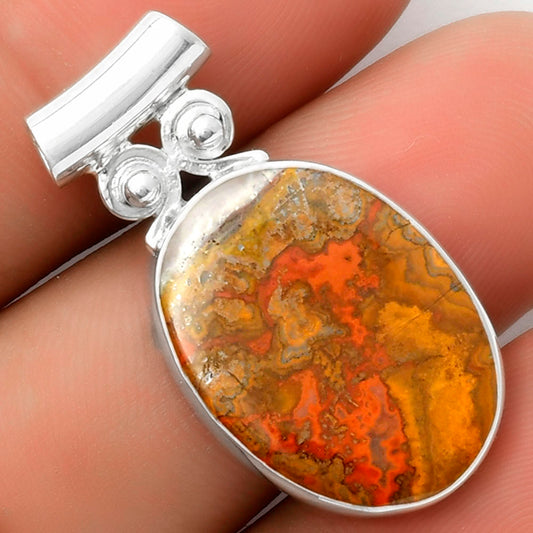 Natural Rare Cady Mountain Agate Pendant P-1597 SDP117572