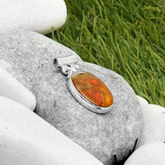 Natural Rare Cady Mountain Agate Pendant P-1597 SDP117572