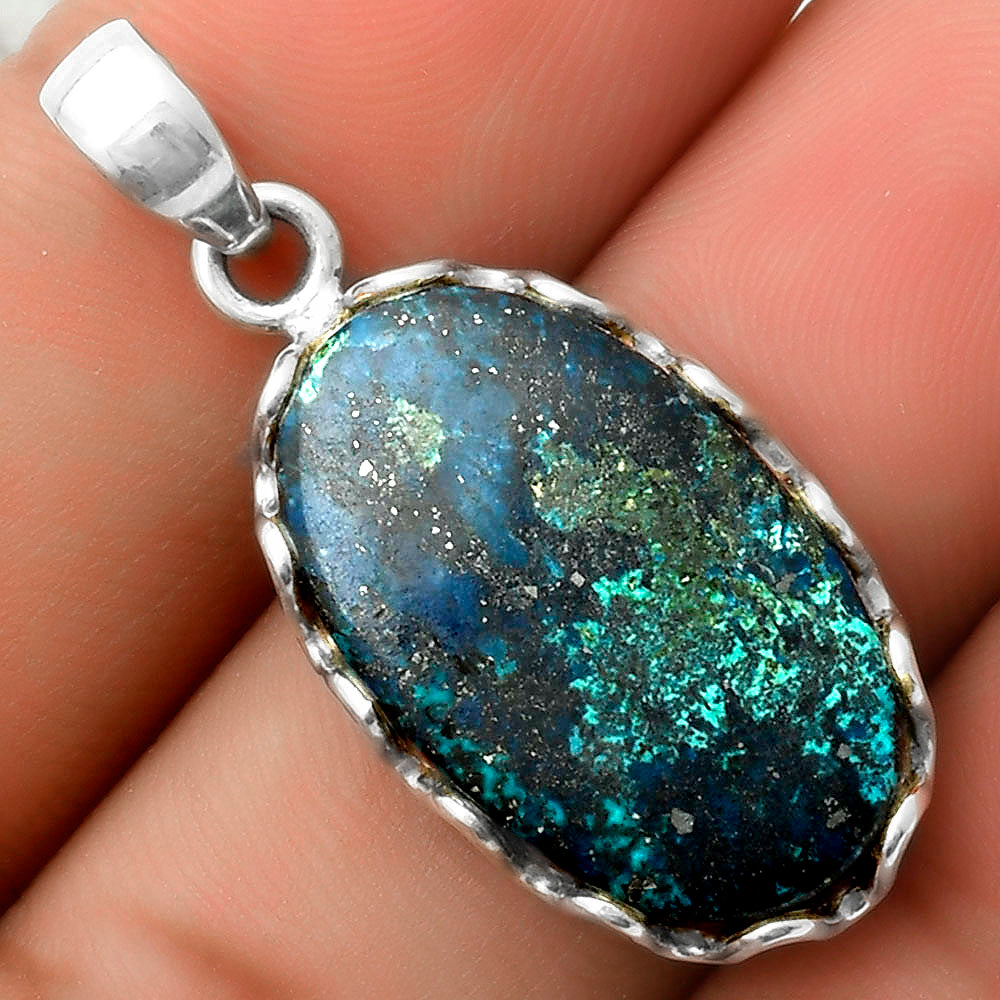 Natural Shattuckite - USA Pendant P-1624 SDP117582