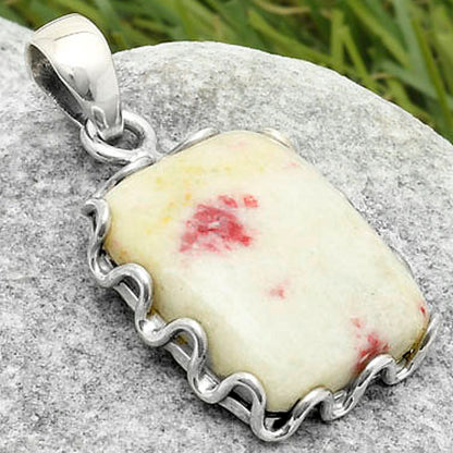 Natural Cinnabar Pendant P-1624 SDP117607