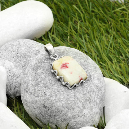 Natural Cinnabar Pendant P-1624 SDP117607