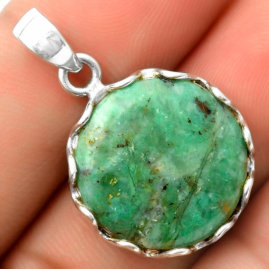 Natural Larsonite Jasper Pendant P-1624 SDP117621