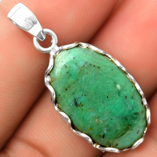 Natural Larsonite Jasper Pendant P-1624 SDP117622