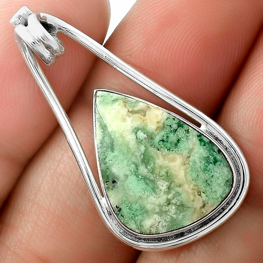 Natural Larsonite Jasper Pendant P-1590 SDP118129
