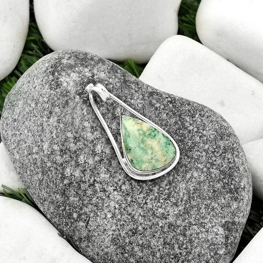 Natural Larsonite Jasper Pendant P-1590 SDP118129