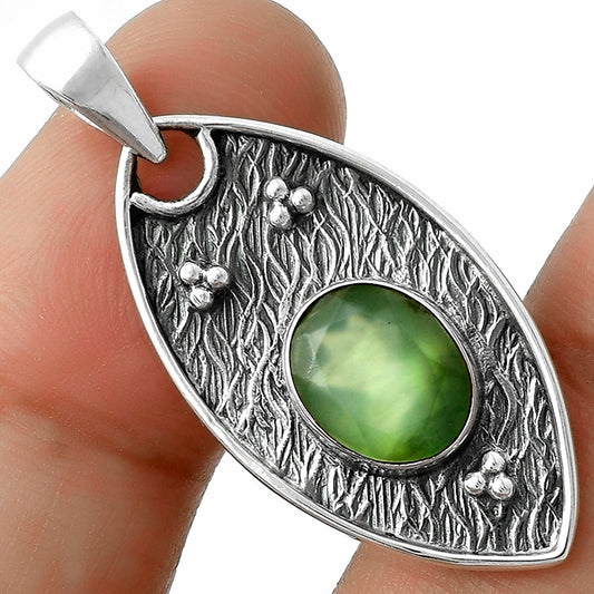 Natural Nephrite Jade - Canada Pendant P-1524 SDP118143