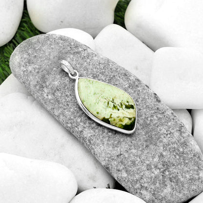 Natural Chrome Chalcedony Pendant P-1001 SDP118195