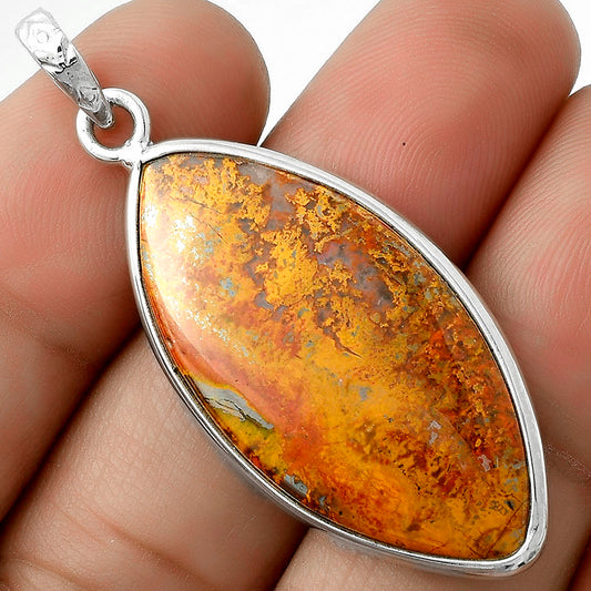 Natural Rare Cady Mountain Agate Pendant P-1001 SDP118204