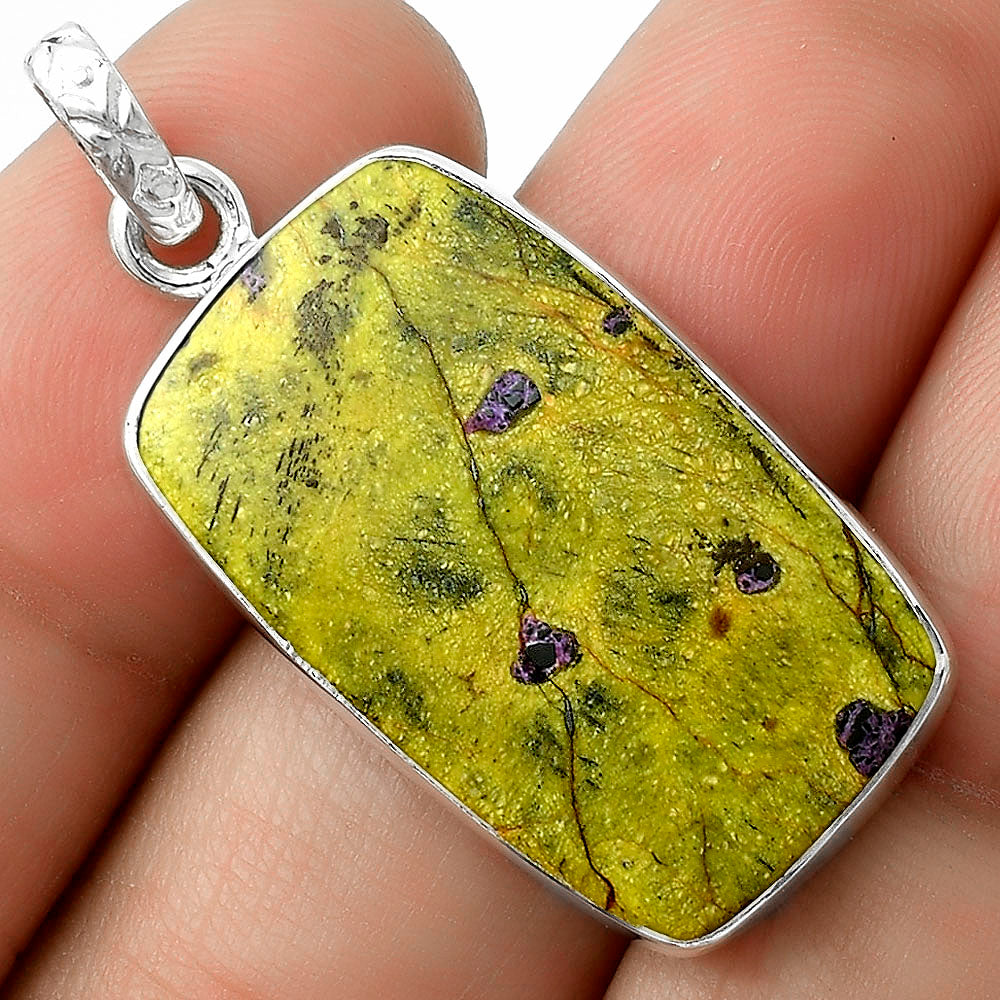 Natural Stichtite Pendant P-1001 SDP118215