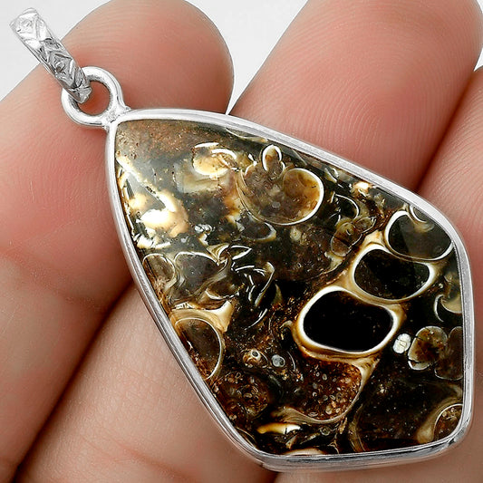 Natural Turtella Jasper - USA Pendant P-1001 SDP118229