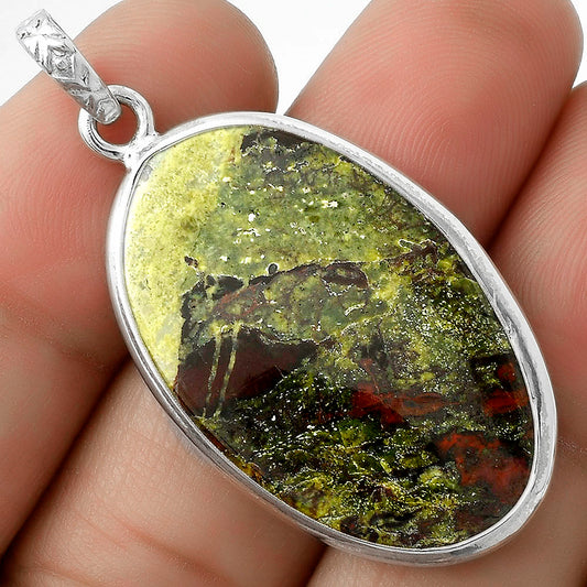 Dragon Blood Stone - South Africa Pendant P-1001 SDP118232
