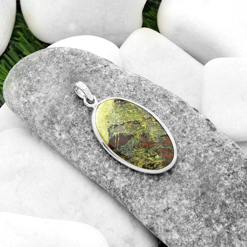 Dragon Blood Stone - South Africa Pendant P-1001 SDP118232