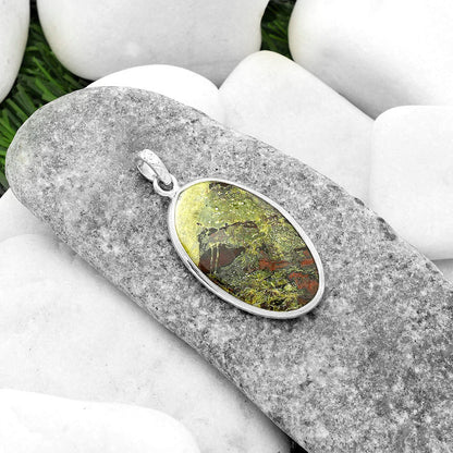 Dragon Blood Stone - South Africa Pendant P-1001 SDP118232
