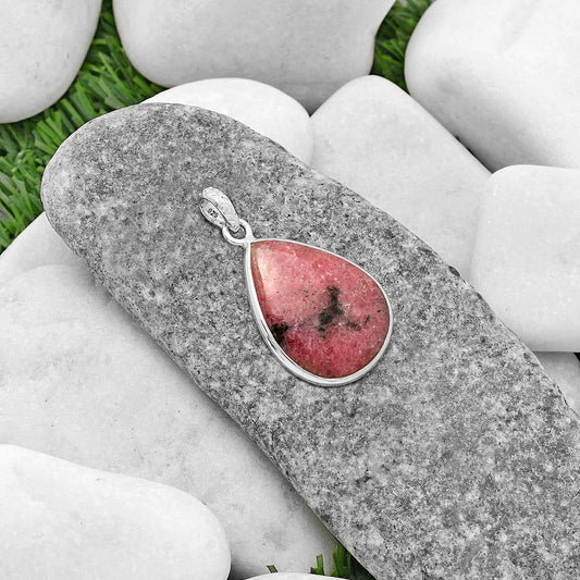 Natural Rhodonite Pendant P-1001 SDP118256