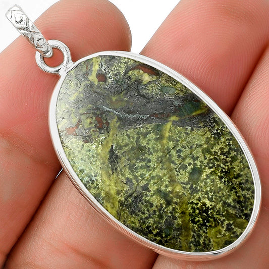 Dragon Blood Stone - South Africa Pendant P-1001 SDP118268