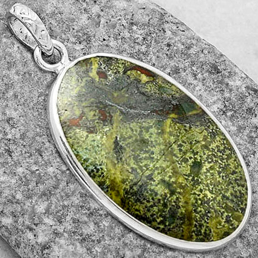 Dragon Blood Stone - South Africa Pendant P-1001 SDP118268