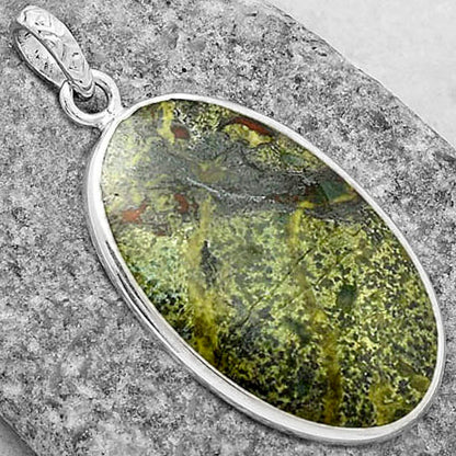 Dragon Blood Stone - South Africa Pendant P-1001 SDP118268