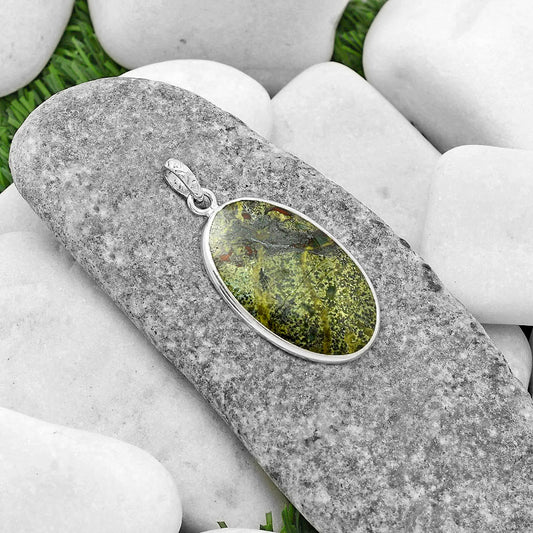Dragon Blood Stone - South Africa Pendant P-1001 SDP118268