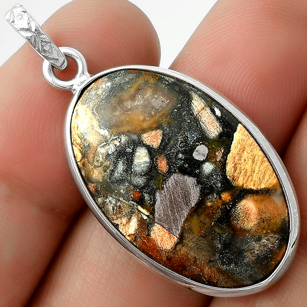 Natural Tabu Jasper Pendant P-1001 SDP118270