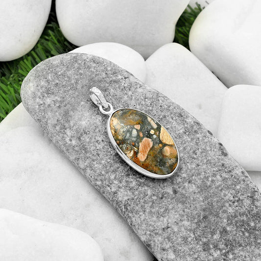 Natural Tabu Jasper Pendant P-1001 SDP118270