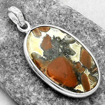 Natural Tabu Jasper Pendant P-1001 SDP118294