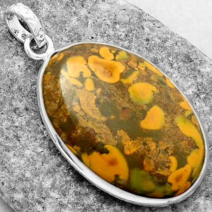 Natural Bamboo Jasper Pendant P-1001 SDP118296