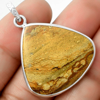Natural Picture Jasper Pendant P-1001 SDP118317