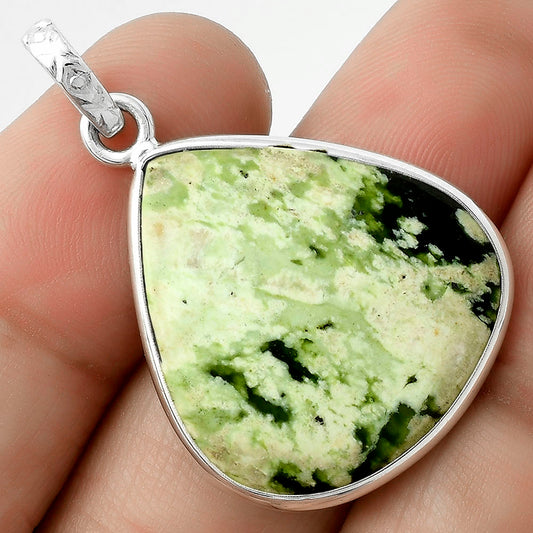 Natural Chrome Chalcedony Pendant P-1001 SDP118324