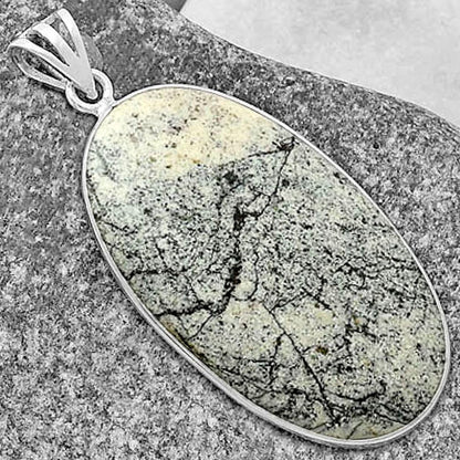 Natural Porcelain Jasper Pendant P-1001 SDP118406